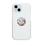 二頭身キャラが好きですの梅少女 Clear Smartphone Case