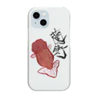 AquaVillageのらんちゅう Clear Smartphone Case