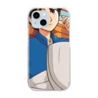 cameron2の料理BOY Clear Smartphone Case