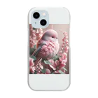 AIdependerの花鳥3 Clear Smartphone Case