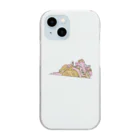 puikkoのピンクのガネーシャ Clear Smartphone Case