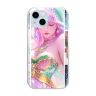 💖宇宙整体♪🌈♪こころからだチャンネル♪💖のhealing move  mermaid REINA Clear Smartphone Case