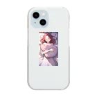 AI美女王国のドット絵みうちゃん Clear Smartphone Case