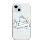 Olive Leaf Designs のJapan 日本 クリアスマホケース