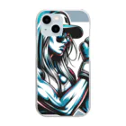 NATTOMOのボクシング女子 Clear Smartphone Case