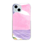 Sweet_moonLaboのHawaii　海とハイビスカス Clear Smartphone Case