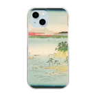 浮世絵屋の広重「冨二三十六景⑰　相州三浦之海上 」歌川広重の浮世絵 Clear Smartphone Case
