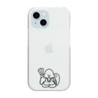 ゆーちゃんのおえかきの布袋さん。 Clear Smartphone Case