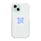 usabit.のぐっず屋さんの社長のtwitterQRコード Clear Smartphone Case