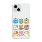 太郎丸のふわふわエスプーマ！ Clear Smartphone Case