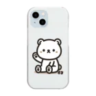 romiromi☆6363のROMIKUMA Clear Smartphone Case