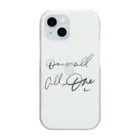 らくがき屋gamiのONE FOR ALL  ALL FOR ONE Clear Smartphone Case