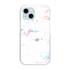 mamachan_tのひこうきとおうち Clear Smartphone Case