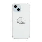 湖中そう / 柴犬クリエイターのドーナツと柴犬 Clear Smartphone Case