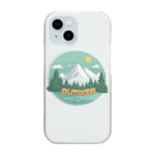 ファンシーTシャツ屋のアウトドアーワッペン Clear Smartphone Case