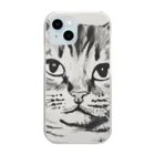 kanayann1320のただの猫 Clear Smartphone Case