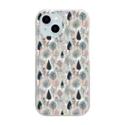 akn_suzuriの北欧柄アイテム Clear Smartphone Case