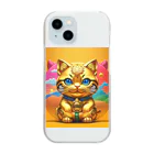 810aoの開運猫 Clear Smartphone Case