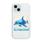 Spitz99のイルカ Clear Smartphone Case