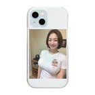 AI mature womanのAI美女　YUMI Clear Smartphone Case