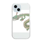 HAPPYLIFEの龍 Clear Smartphone Case