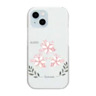 花馬〜Hanauma〜のプルメリアさん Clear Smartphone Case