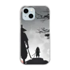 JAPANSTANDのSAMURAI ～対～ Clear Smartphone Case