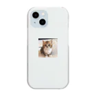 ことばフルネスチャンネルのかわいい子猫 Clear Smartphone Case