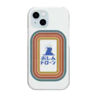 おしんドローンスクールのカラフルレトロおしんドローン Clear Smartphone Case