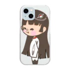 ゆーちゃんのおえかきの鶴の恩返し(鶴ちゃん) Clear Smartphone Case