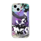 SHACHIのBoss兎（和風） Clear Smartphone Case