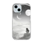 MOONのImagine　moonシリーズ１ Clear Smartphone Case