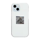 gabliel.の泥遊びをする子ども Clear Smartphone Case