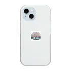 TTT8180の桜 Clear Smartphone Case