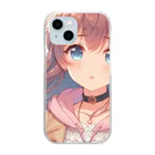 美少女アイテム専門店の美少女⑤ Clear Smartphone Case