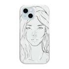 Matsue Hannaの外国人女性 Clear Smartphone Case