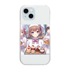 ironanoの【#いろなの】見習いパティシエ Clear Smartphone Case