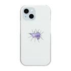 キッチンの紫空 Clear Smartphone Case