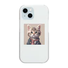 machaの猫友クラブ Clear Smartphone Case