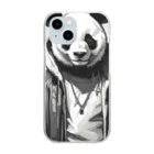 クレイジーパンダのcrazy_panda2 Clear Smartphone Case