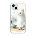 Patroの東京と猫 Clear Smartphone Case