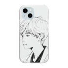 Matsue Hannaのハーフ系イケメン男子 Clear Smartphone Case