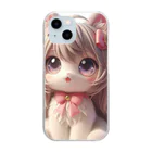 プリンゴブリンのかわしいねこ2 Clear Smartphone Case