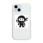 yo-shinobu4410の筆文字！～yo-shinobu～ Clear Smartphone Case