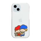 ❤Loveちゃんshop❤のボクとキミ Clear Smartphone Case