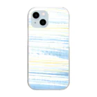 HANArtistの「KAZE」若きアーティストHANA作 Clear Smartphone Case