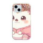 TOM24の済んだ瞳のハリーくん Clear Smartphone Case