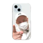 岡山の軽貨物YOUTUBER★の喝！をいれるクロミ Clear Smartphone Case