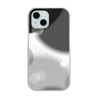coolyの黒色　てんてん Clear Smartphone Case