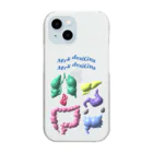 MRK DESIGNSのHuman model   ( color )   Clear Smartphone Case